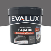 Peinture façade extrême 5 L gris foncé mat - Evalux - Brico Dépôt