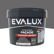Peinture façade extrême 10 L gris foncé mat - Evalux - Brico Dépôt
