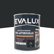 Peinture extérieure métal 0,5 L noir mat - Evalux - Brico Dépôt