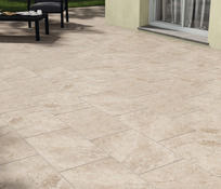 Carrelage de sol extérieur "Fontainebleau grip" beige - l. 40 x L. 60 cm - Brico Dépôt