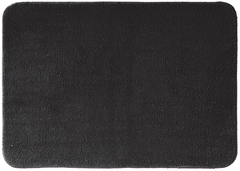 Tapis de bain "Smooth" noir - 50 X 70 cm - Brico Dépôt