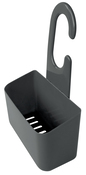 Serviteur de douche gris - P. 11cm x H. 37 cm x l. 4,2 cm - Brico Dépôt