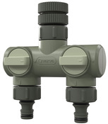 Nez de robinet universel en plastique 2 voies - Brico Dépôt