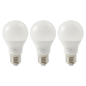 Lot de 3 ampoules LED E27 - 806 Lm, et 4000K - Brico Dépôt
