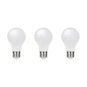 Lot de 3 ampoules LED E27 -1055 Lm et 4000K - Brico Dépôt