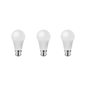 Lot de 3 ampoules LED B22 - 1521 Lm et 2700K - Brico Dépôt