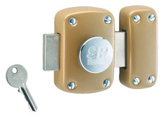 2 verrous à bouton - Ø 23x45 mm - Thirard - Brico Dépôt