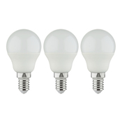 Lot de 3 ampoules LED E14 - 470 Lm et 4000K - Brico Dépôt