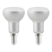 Lot de 2 ampoules LED E14 - 470 Lm et 4000K - Brico Dépôt