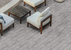 Carrelage de sol extérieur "Bois grisé" 31 x 62 cm - Brico Dépôt