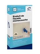 Enduit de façade monocouche ton pierre - 25 kg - Brico Dépôt