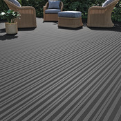 Lame de terrasse en composite grise L. 2,2 m x l. 14,5 cm - Brico Dépôt