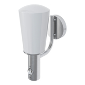 Applique murale à détection de mouvements "Clematia" E27 - Acier - Marque BLOOMA - Brico Dépôt