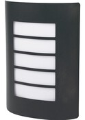 Applique murale "Larixa" IP44 E27 - Anthracite - Marque BLOOMA - Brico Dépôt