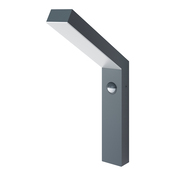 Applique murale à détection de mouvements "Scabio" LED -  Anthracite - Marque BLOOMA - Brico Dépôt