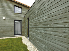 Lot de 6 lames de bardages épicéa vert "Kladi" - Brico Dépôt