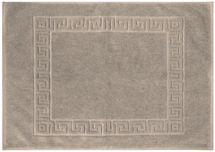 Tapis de bain "Tendance" taupe 50 x 70 cm - Brico Dépôt