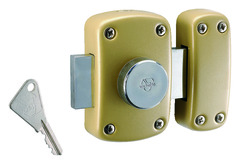 Verrou à bouton "Cyclop" - Assa Abloy - Brico Dépôt