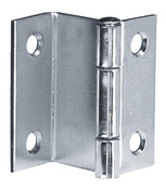 2 charnières à lame coudée en acier nickelé 40x16 mm - Handix - Brico Dépôt