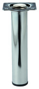 Pied rond en acier chromé Ø 30 mm H. 150 mm - Handix - Brico Dépôt