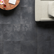 Carrelage de sol intérieur "Anatole" gris anthracite - l. 61 x L. 61 cm - Cooke and Lewis - Brico Dépôt