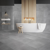 Carrelage de sol intérieur "Konkrete" gris - l. 42 x L. 42 cm - Cooke and Lewis - Brico Dépôt