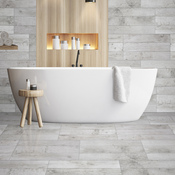 Carrelage de sol intérieur "Conny" blanc - l. 30 x L. 61 cm - Cooke and Lewis - Brico Dépôt