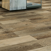 Carrelage de sol intérieur "Arnel" marron - l. 17 x L. 62 cm - Cooke and Lewis - Brico Dépôt