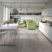 Carrelage de sol intérieur "Gaillac" gris - l. 45,5 x L. 45,5 cm - Brico Dépôt