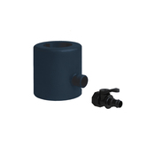 Récupérateur d'eau à clapet PVC gris anthracite Ø 80 - First - Brico Dépôt