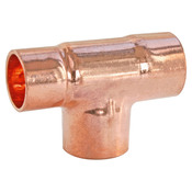 Lot de 2 tés réduit à souder Ø 16-12-16 mm - Somatherm - Brico Dépôt