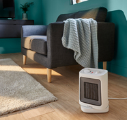 Chauffage d'appoint soufflant mobil oscillant "Skiron" - 2 000 W - Brico Dépôt