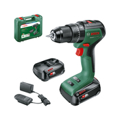 Pack perceuse percussion sans-fil UniversalImpact 18V-60 brushless + 2 batteries 2,0 Ah - Bosch - Brico Dépôt