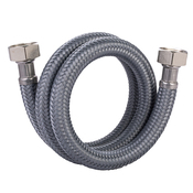 Flexible d'alimentation en eau 100 cm - Femelle/Femelle Filetages 20x27 - Brico Dépôt