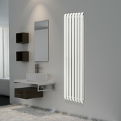 Radiateur en acier double panneau "Hellen" blanc - H. 180 x l. 54 cm - Brico Dépôt