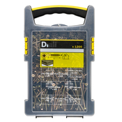 Assortiment de vis agglo - 1200 pièces - Diall - Brico Dépôt