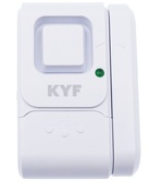 Lot de 2 mini alarmes autonomes avec sirène 105 db et fonction carillon ding dong - Brico Dépôt