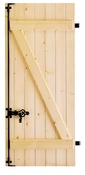 Volet battant en bois de sapin du nord - épicéa - l. 80 x H. 215 cm - Brico Dépôt