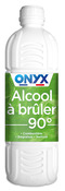 Alcool à brûler 90° nettoie et désinfecte - 1 L - Onyx - Brico Dépôt