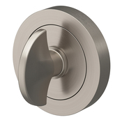 Rosace "Oric" avec serrure à condamnation - Effet nickel - Verrou demi-cercle - Cooke and Lewis - Brico Dépôt