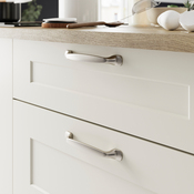 Lot de 6 poignées de meuble "Goderic" - Entraxe 128 mm - Cooke and Lewis - Brico Dépôt