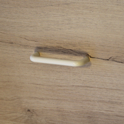 Poignée de meuble "Plastic" - Blanc - Entraxe 96 mm - Brico Dépôt