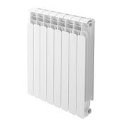 Radiateur aluminium tropical blanc H.68 x L.64 cm - 1152 W - Sira - Brico Dépôt