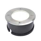 Spot extérieur LED rond "Triolio"enterrer - Marque BLOOMA - Brico Dépôt