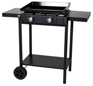 Plancha à gaz sur trolley L. 91 x l. 46,5 x H. 83 - Brico Dépôt