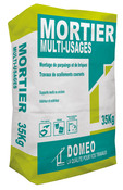 Mortier multi-usages gris - sac de 35 kg - Brico Dépôt