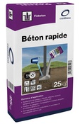 Béton rapide sans malaxage - sac de 25 Kg - Brico Dépôt