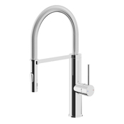 Mitigeur évier de cuisine "Florine" - Chrome - Cooke and Lewis - Brico Dépôt