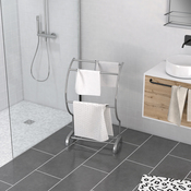 Porte serviettes "Ondule" P. 28 cm x H. 88 cm x l. 54 cm - Brico Dépôt