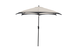 Parasol écru/noir 3 m "Tilsa' - Marque BLOOMA - Brico Dépôt